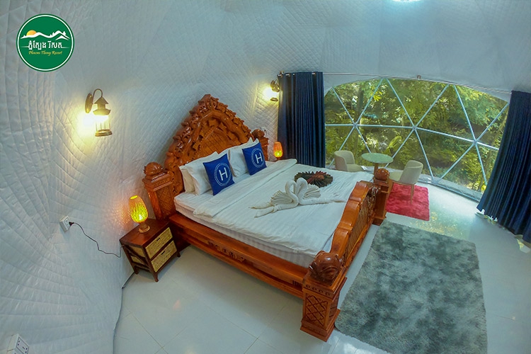 ផ្ទះផែនដី VVIP គ្រែមួយ​