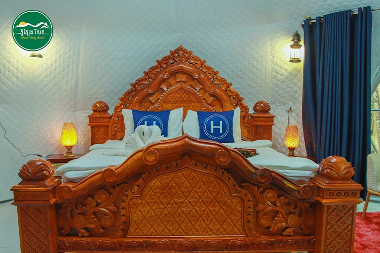 ផ្ទះផែនដី VVIP គ្រែមួយ​